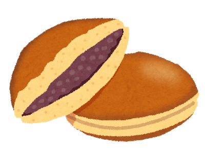おやつ（どら焼き）